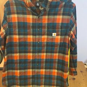 Carhartt Plaid Relaxed Fit Flannel Shirt